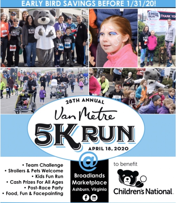Van Metre 5K Run and One Mile Fun Run/Walk