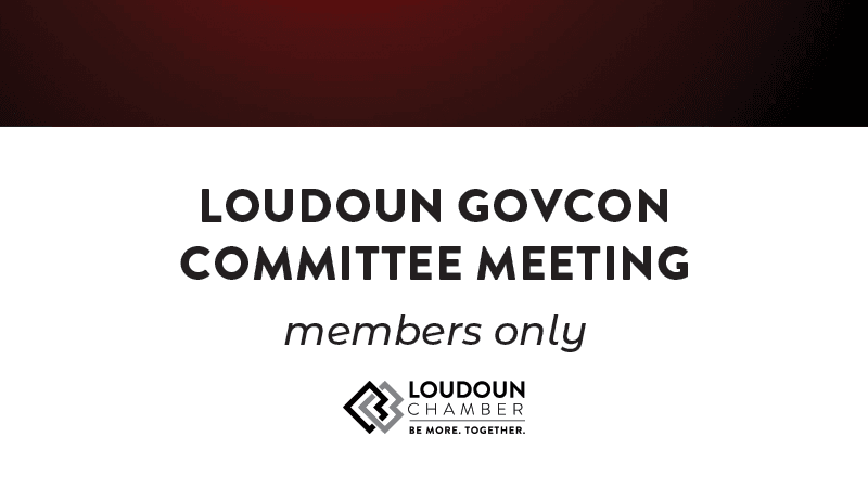 Loudoun GovCon November Committee Meeting