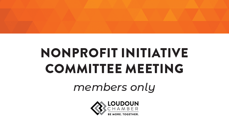 Nonprofit Initiative May Committee Meeting