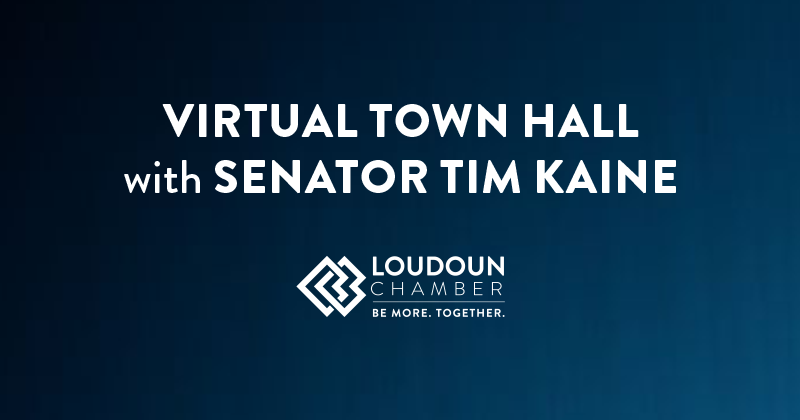Virtual Town Hall with U.S. Senator Tim Kaine