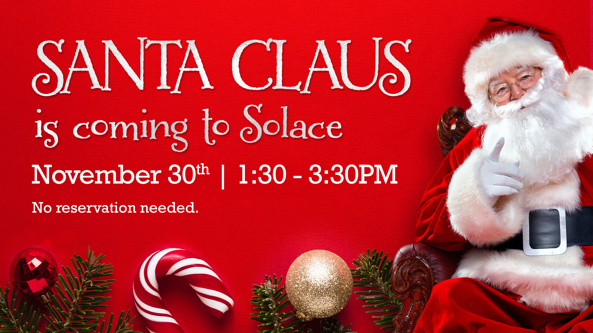 Pictures w/Santa at Solace Brewing Co. in Sterling