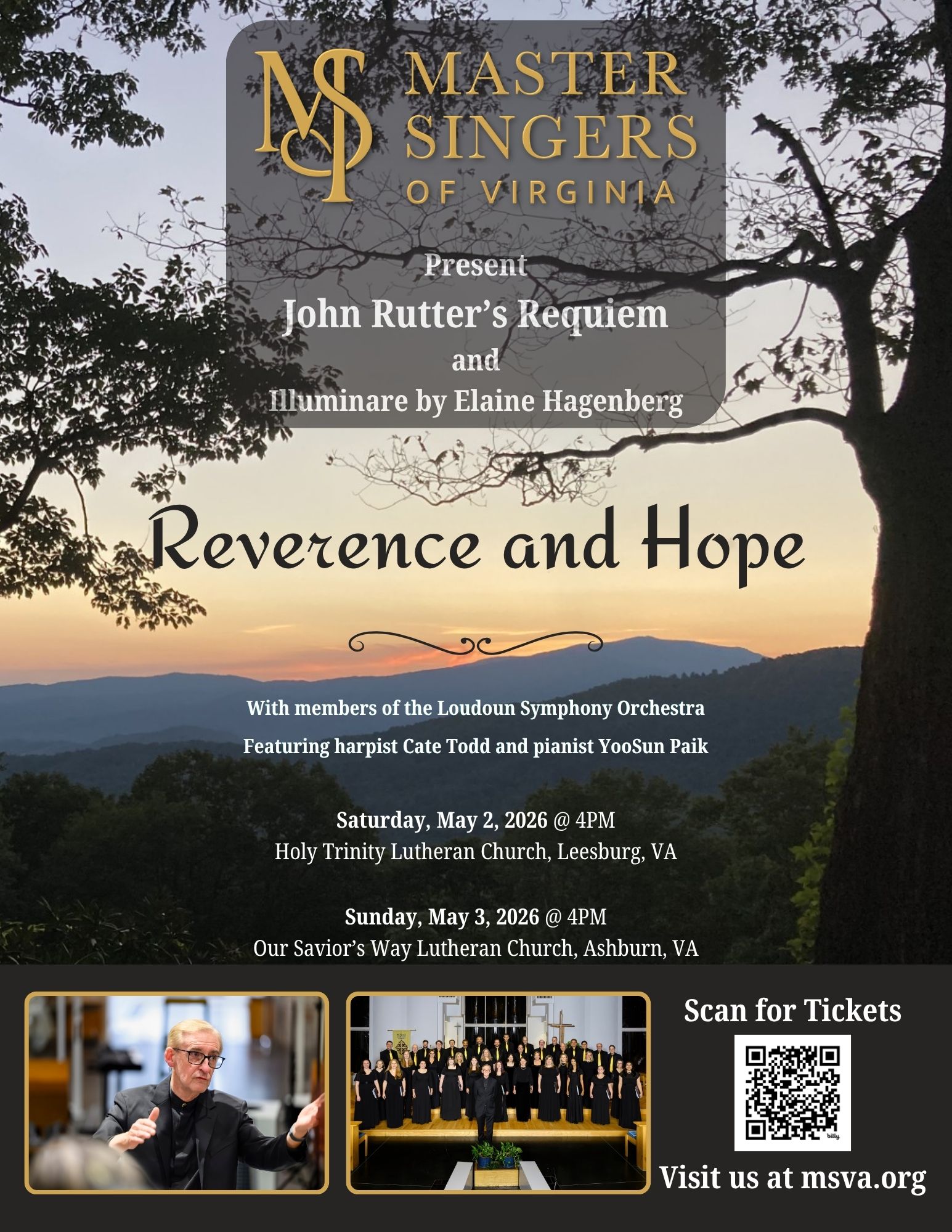 Master Singers of Virginia Spring Concert:  Reverence and Hope